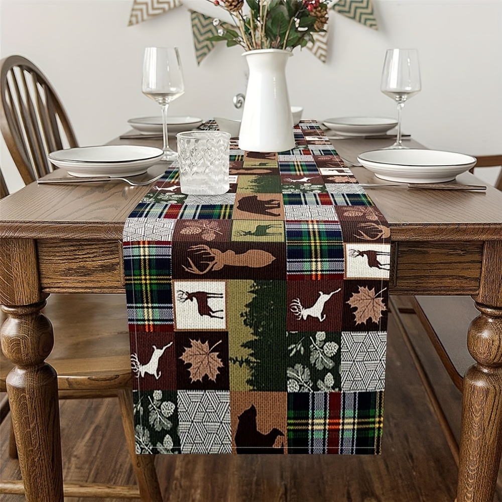 Outdoor Hunting Table - 1pc Vintage Country Hunting Maple Pine