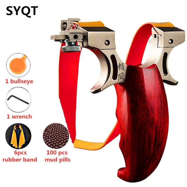 Outdoor Hunting News - New Stainless Steel Slingshot Head Wooden