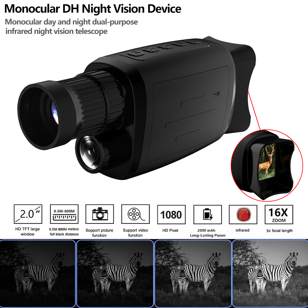 Outdoor Hunting News - Monocular Night Vision Device 1080P HD