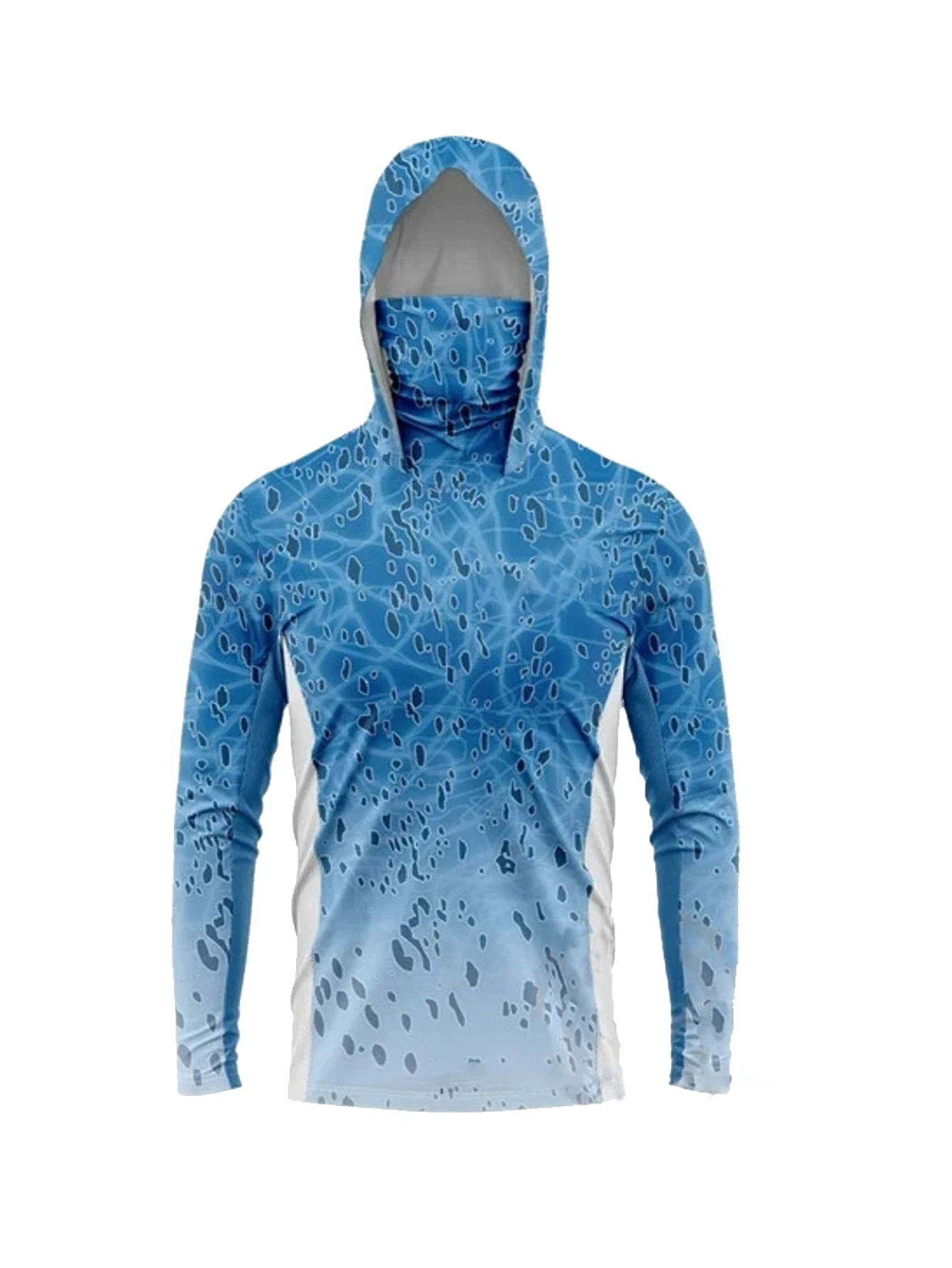 Hunting & Outdoor Supplies - Men Long Sleeve Fishing Hoodie Mask