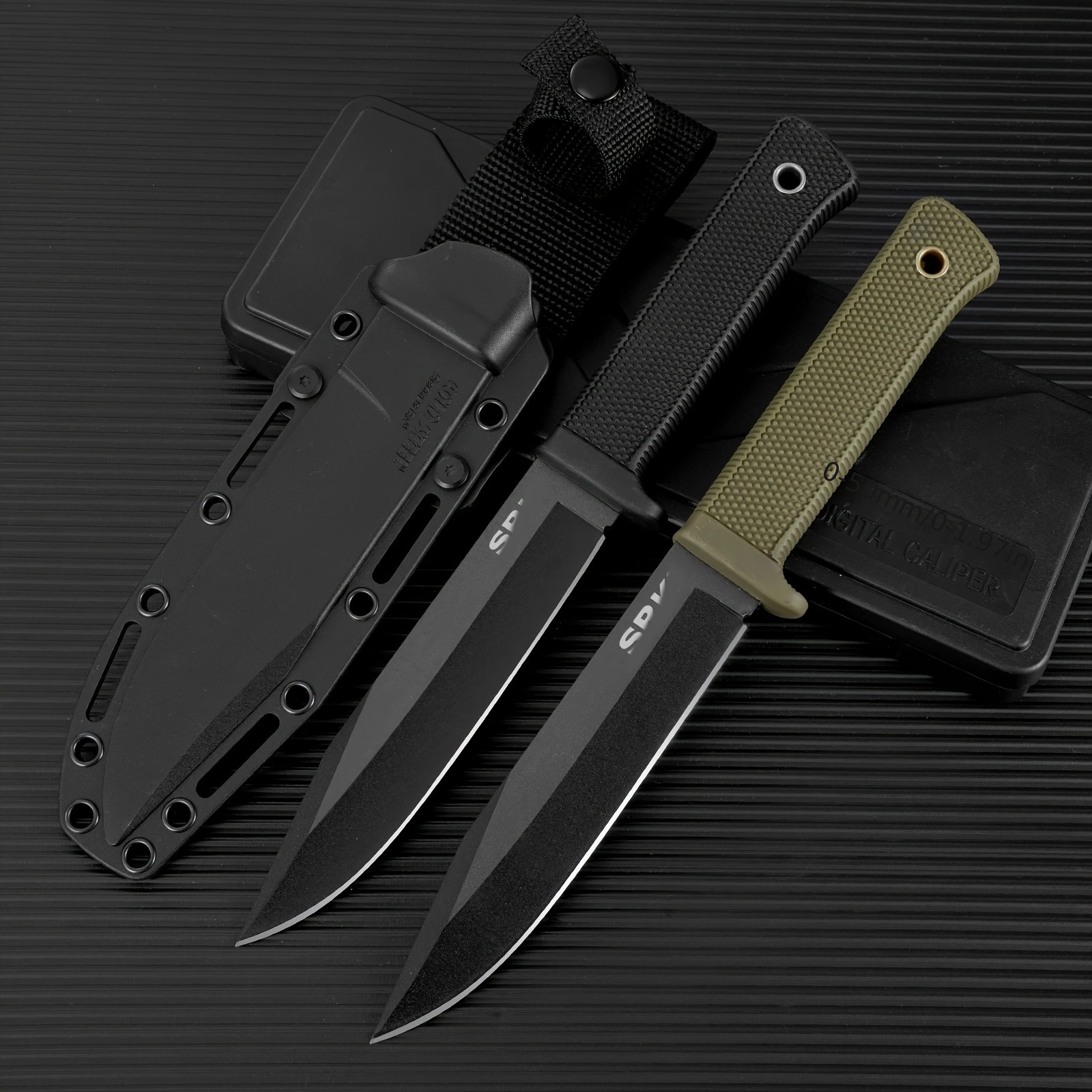 Hunting Outdoor Edge Knives - New fixed-blade outdoor high-hardness straight-edge camping
