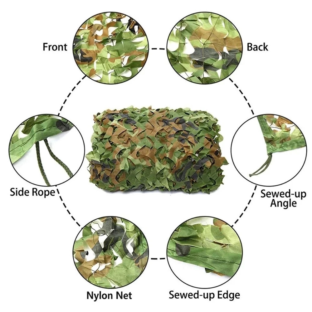 Garden Camouflage Net Camping  - Hunting Blind Fabric 评论和价格