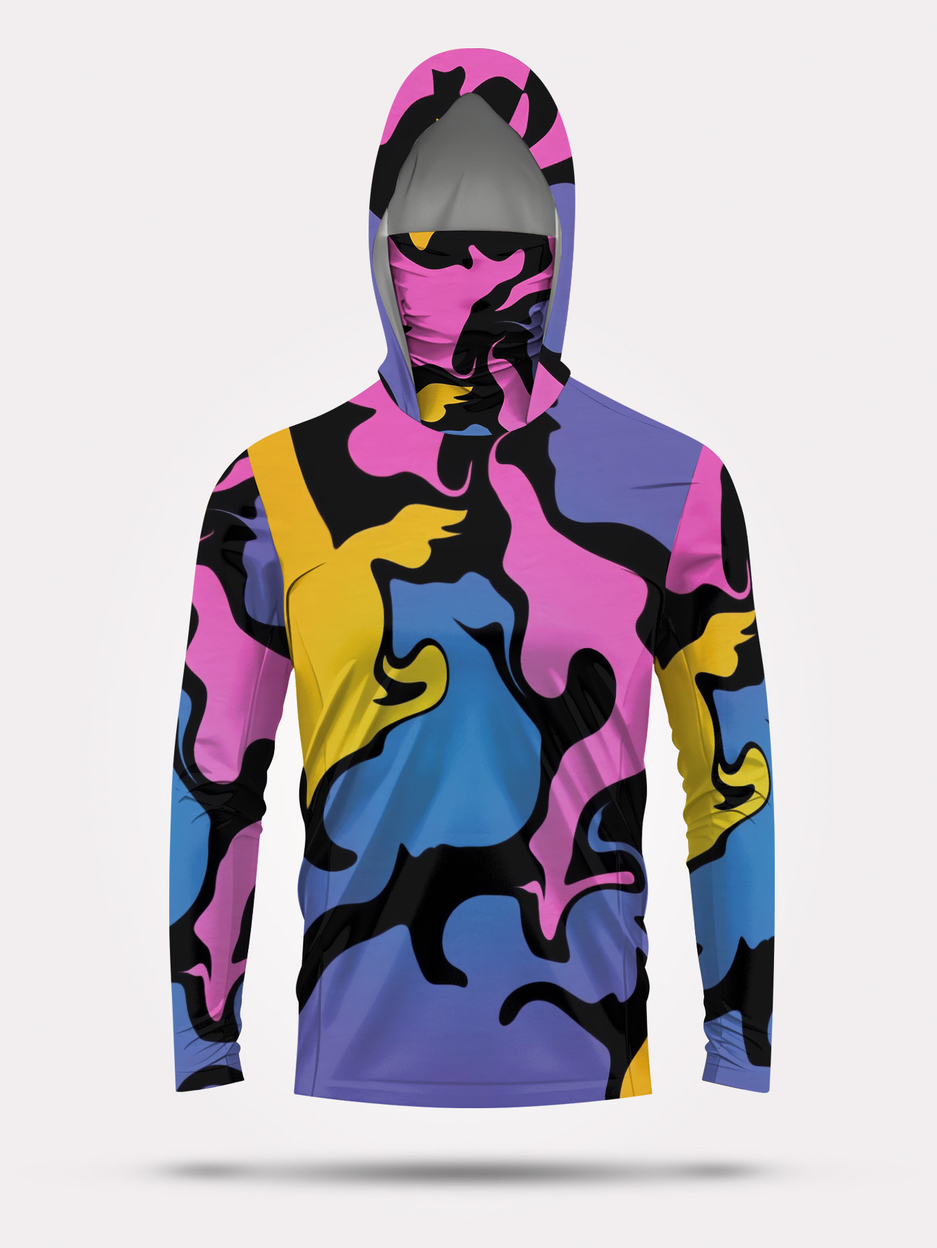 Fishing hooded sweatshirt men' - Hunting & Outdoor Supplies 评论和价格