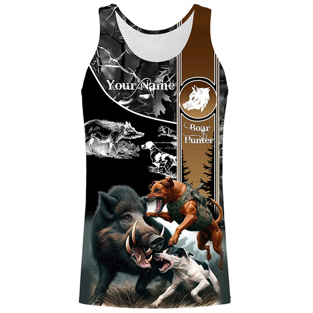 Custom Name Boar Hunter Tank T - Wildman Hunting & Outdoor Nelspruit 评论和价格
