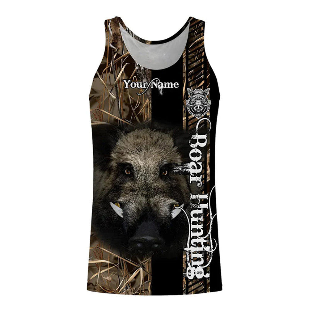 Custom Name Boar Hunter Tank T - Wildman Hunting & Outdoor Nelspruit 评论和价格