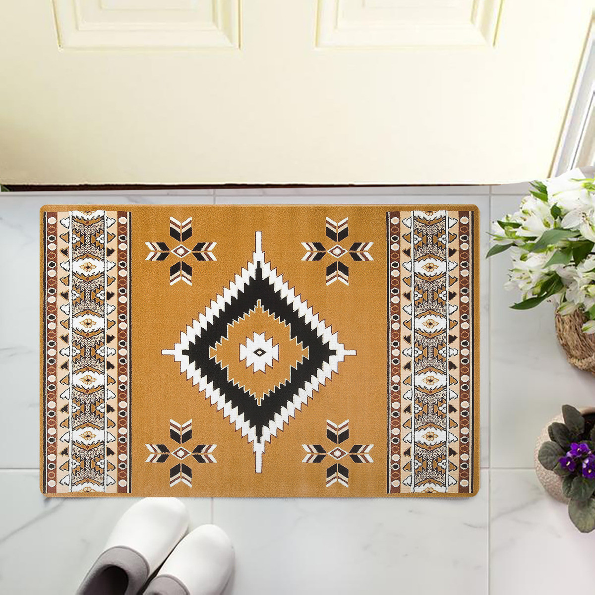 Hunting Deer Royal Vintige Fla - Hunting Outdoor Rug 评论和价格