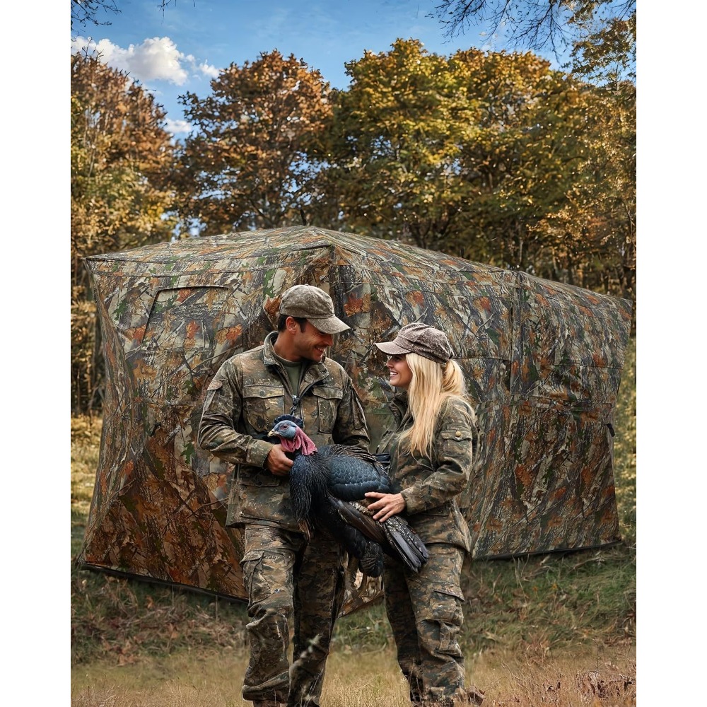 Pop Up Ground Hunting Blind wi - Hunting & Outdoor Supplies 评论和价格