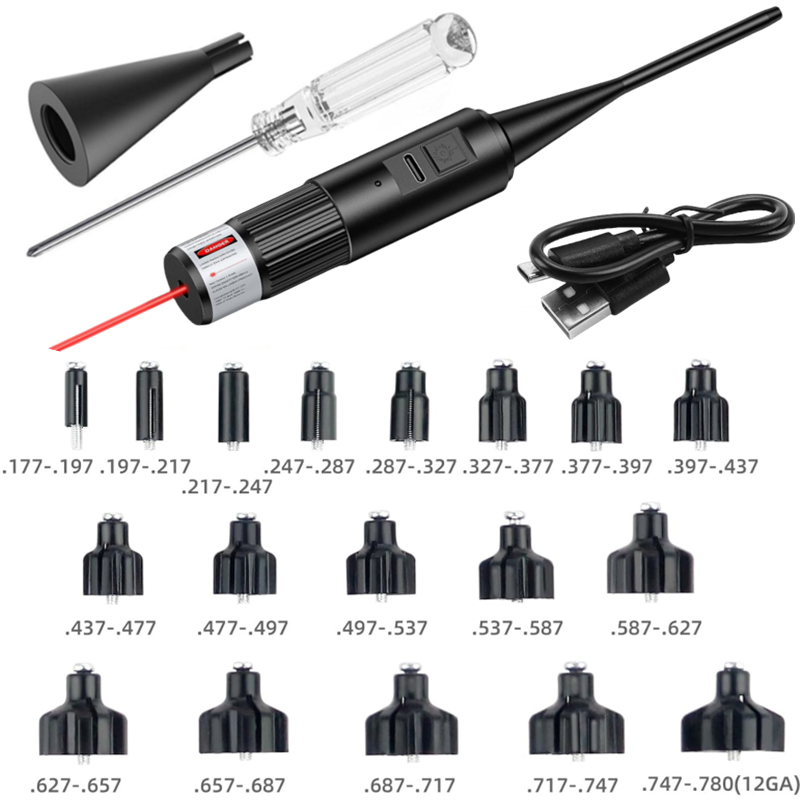 Rechargeable USB charging Lase - Laser Boresighter Kit 评论和价格