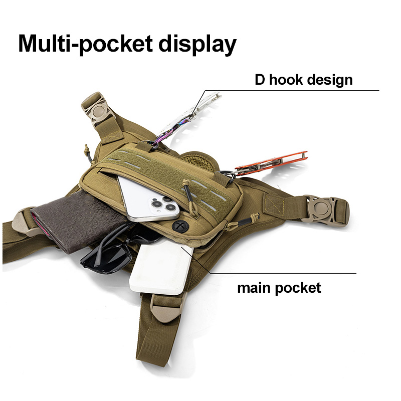 Tactical Front Chest Rig Bag V - Outdoor Hunting Bag 评论和价格