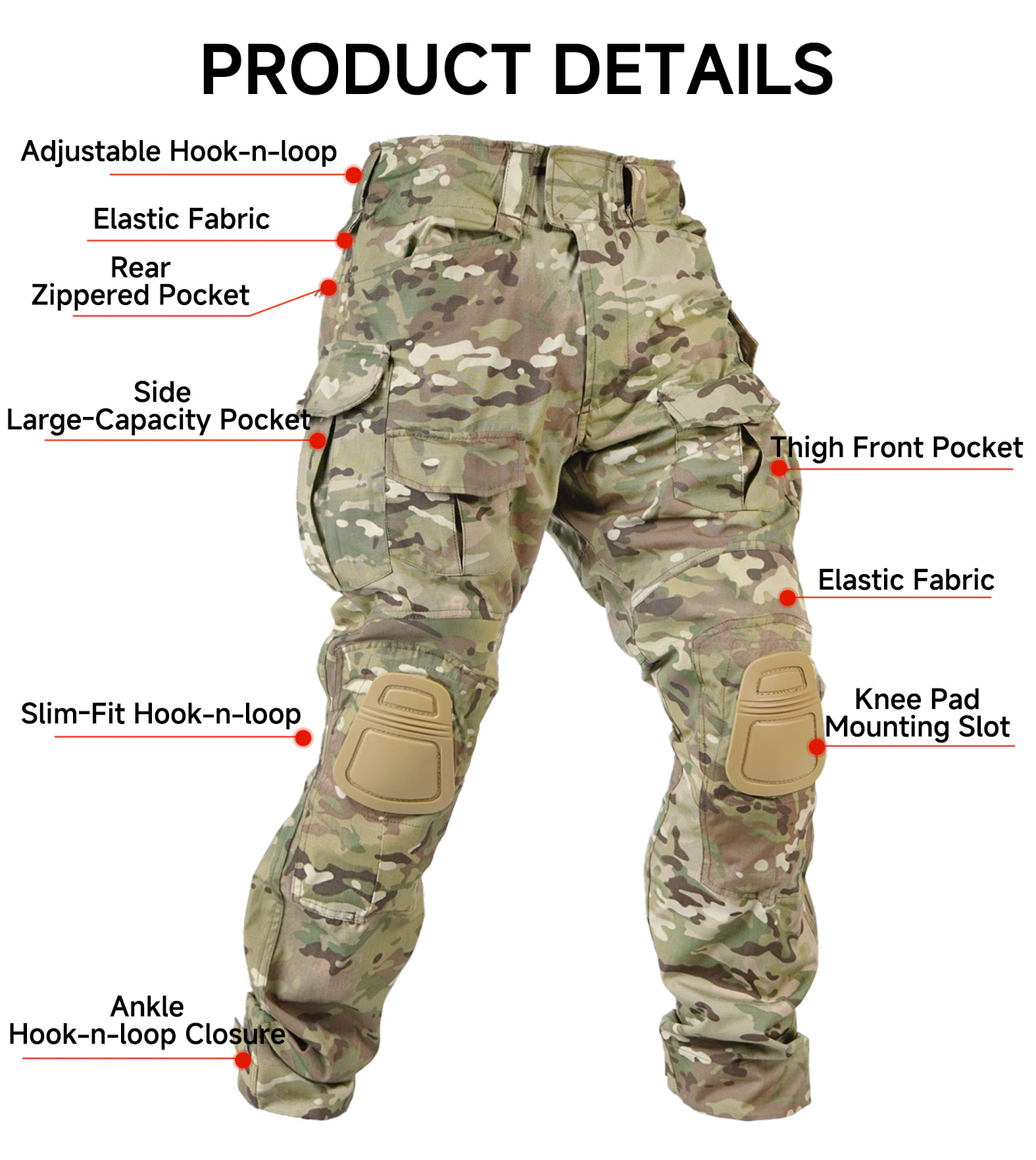 Tactical G3 Pants Cargo Combat - Outdoor Hunting Trousers 评论和价格