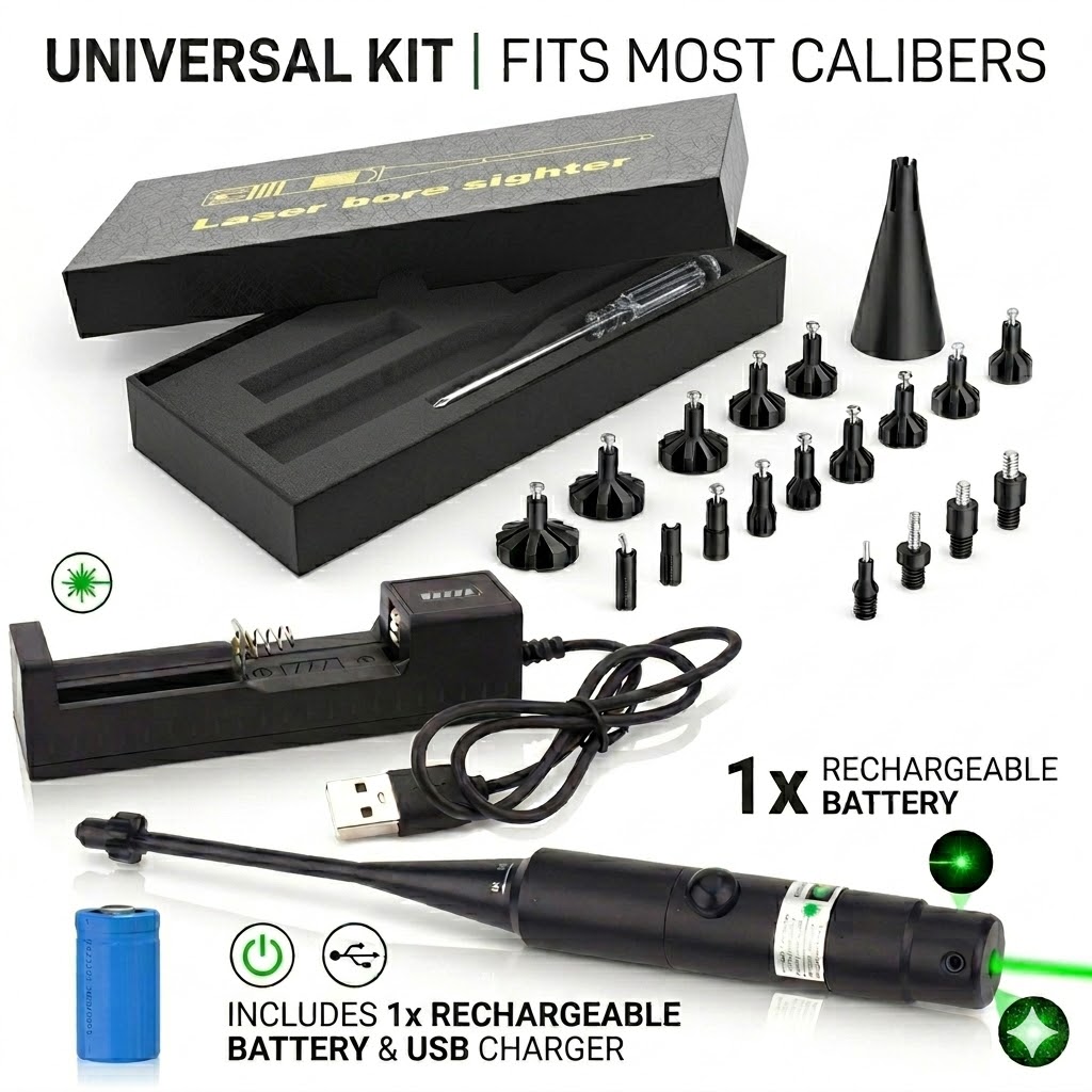 Laser Bore Sight Kit.177 .22 t - Laser Boresighter Kit 评论和价格