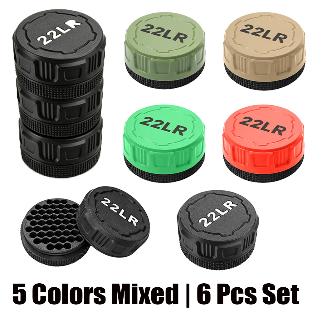 6Pcs Ammo Storage Box .22LR 55 - Hunting & Outdoor Supplies 评论和价格