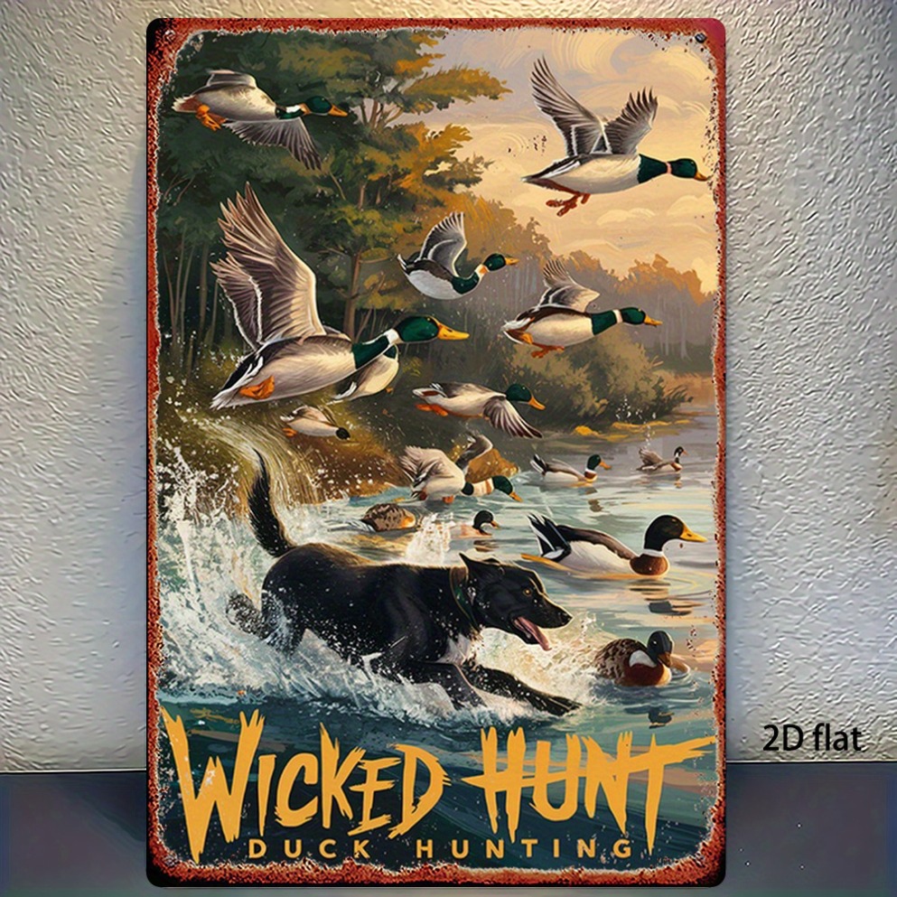 2D Flat Vintage Hunting Duck M - Wildman Hunting & Outdoor Nelspruit 评论和价格