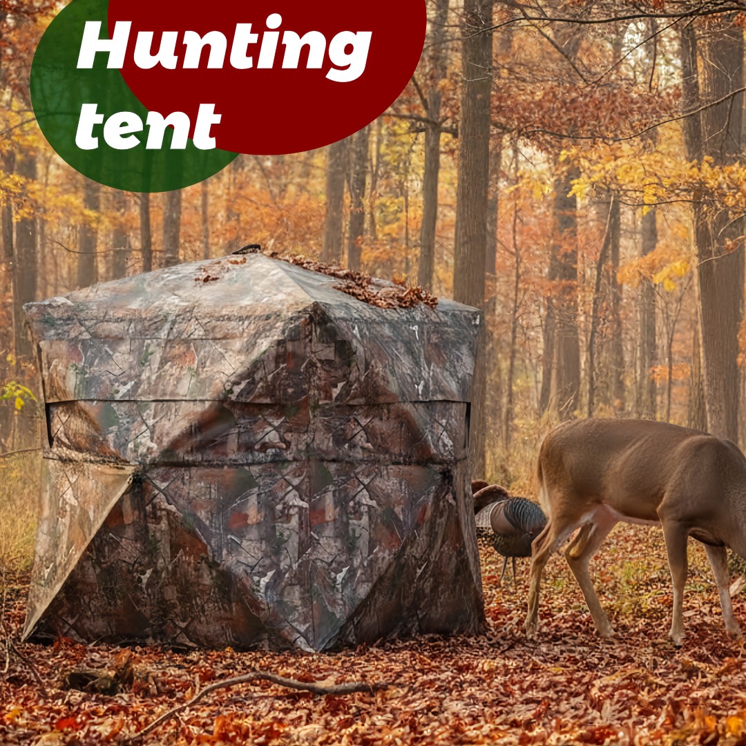 Camouflage Pop-Up Hunting Blin - Hunting & Outdoor Supplies 评论和价格