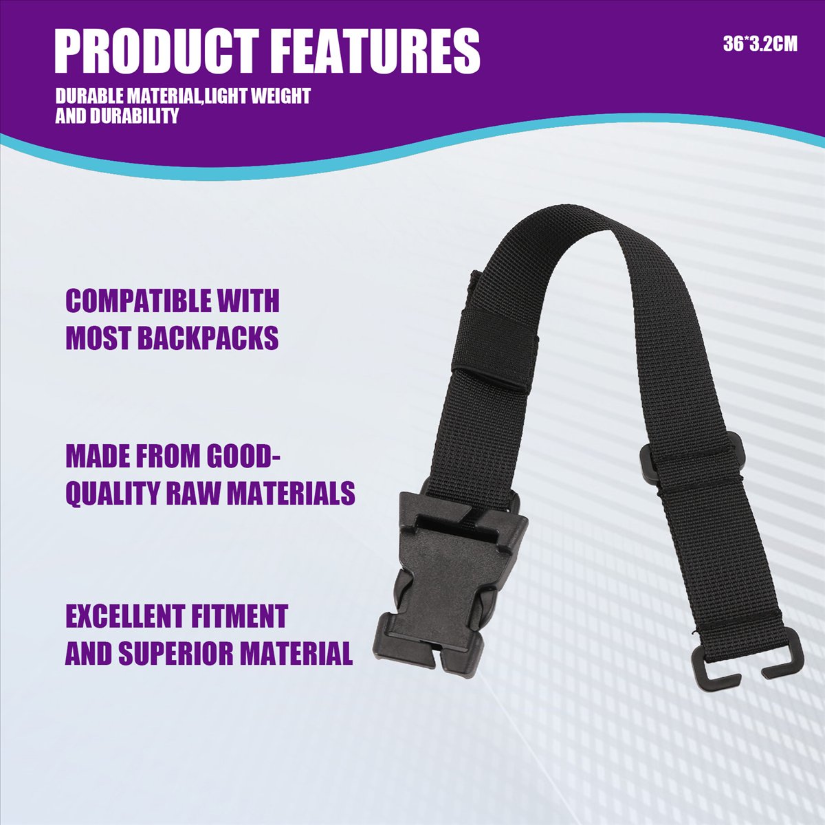 [MEGAL SALE]4Pcs Molle Straps  - Outdoor Hunting Bag 评论和价格