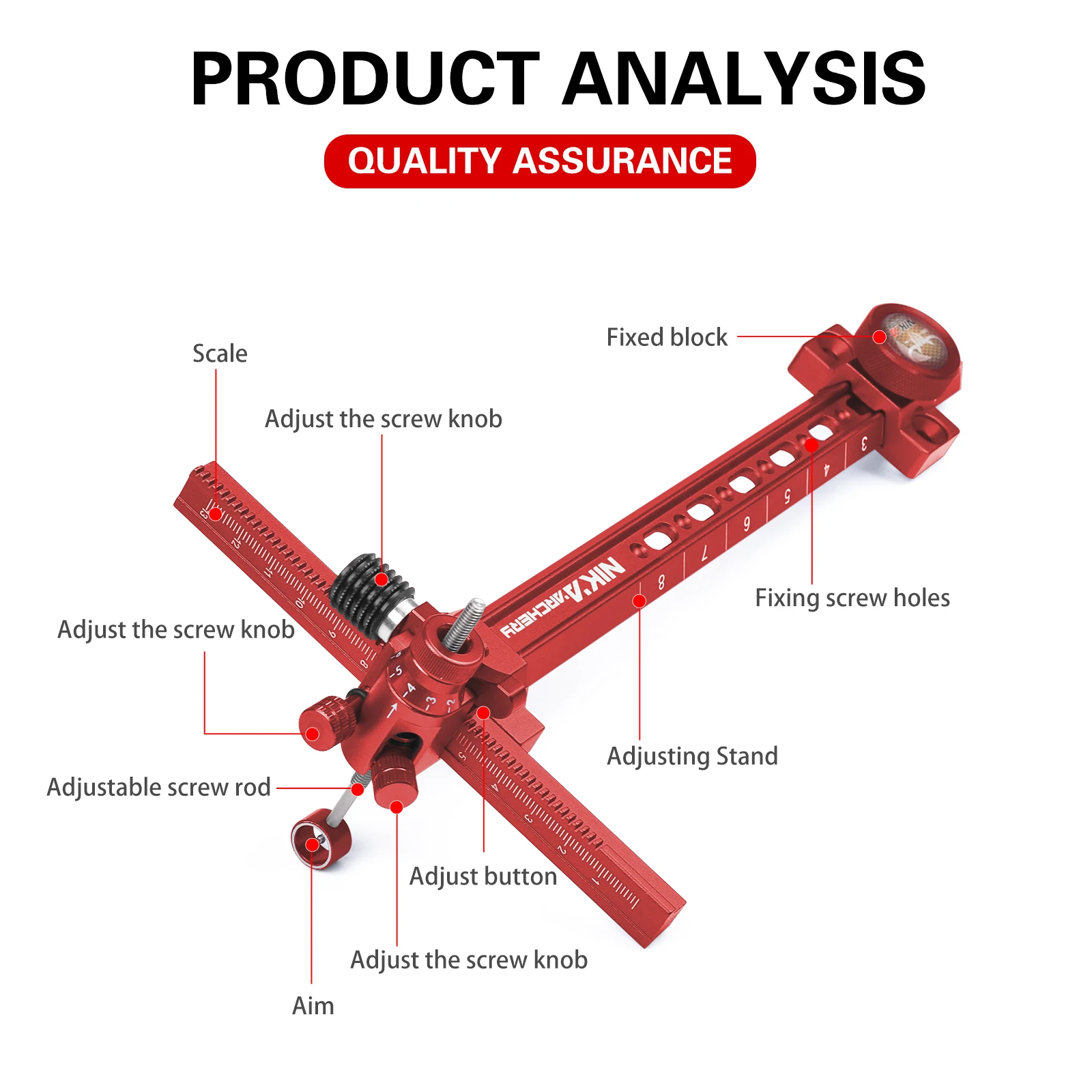 1set Archery Recurve Bow Sight - Outdoor Hunting Quotes 评论和价格