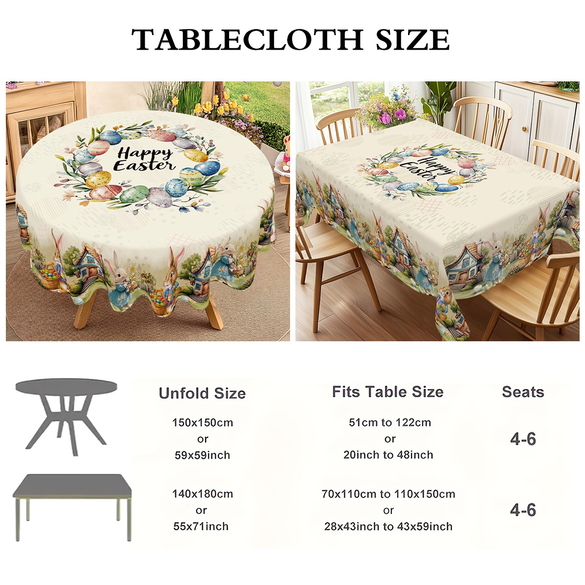 Mixed Style Easter Bunny Table - Outdoor Hunting Table 评论和价格