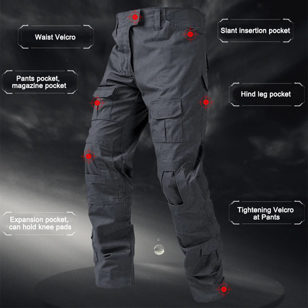 Men Tactical Sport Trousers Ca - Outdoor Hunting Trousers 评论和价格